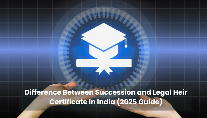 Difference Between Succession and Legal Heir Certificate in India (2025 Guide)