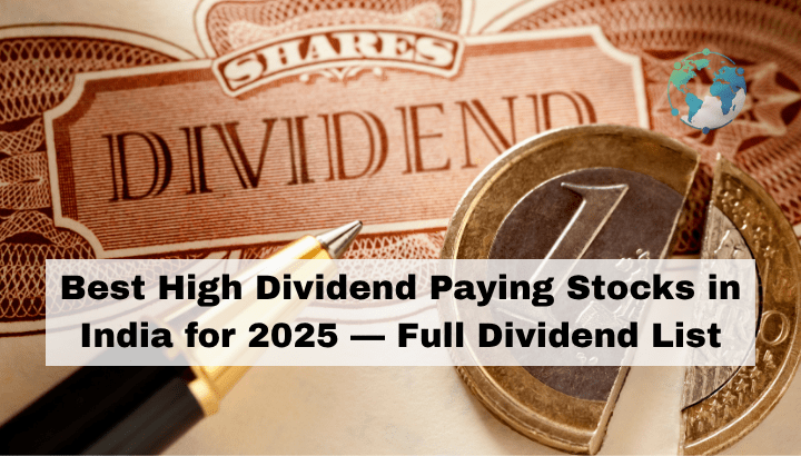 Best High Dividend Paying Stocks in India